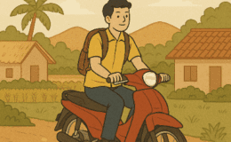 Menelusuri Jejak Masa Kecil dengan Motor Honda: Cerita Pulang ke Desa