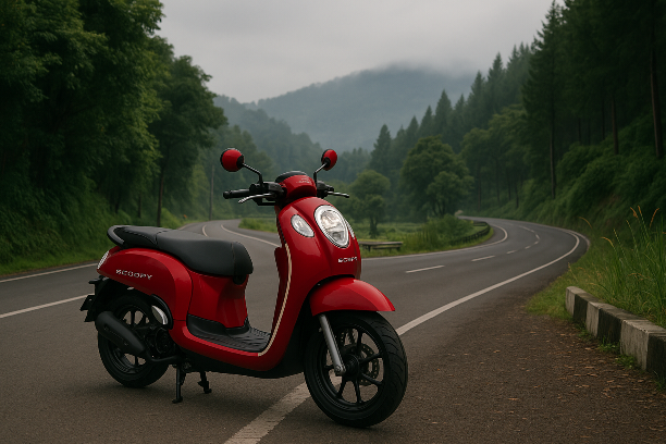 Menyusuri Sudut Bandung di Akhir Pekan: Cerita Bersama Honda Scoopy