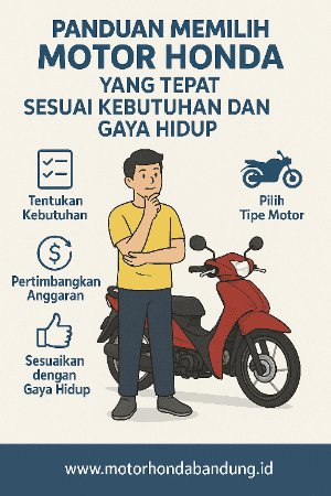 Panduan Memilih Motor Honda yang Tepat Sesuai Kebutuhan dan Gaya Hidup