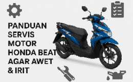 Panduan service motor honda