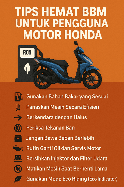 Tips hemat bbm motor honda