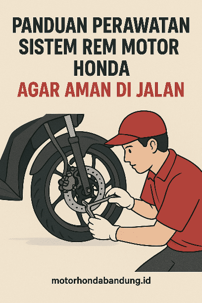 Panduan Perawatan Sistem Rem Motor Honda agar Aman di Jalan