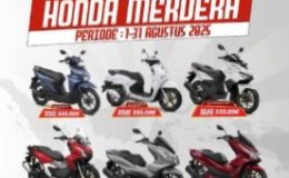 Promo kredit motor honda Agustus 2025