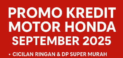 Promo kredit motor Honda September 2025