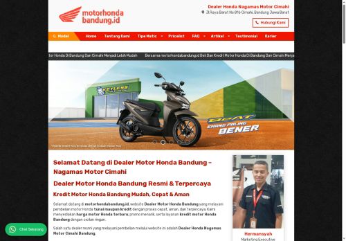 Motor Honda Bandung